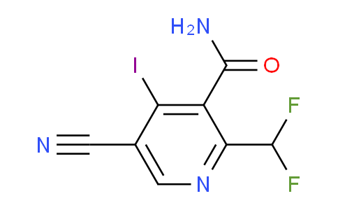 AM90648 | 1805087-30-2 | 5-Cyano-2-(difluoromethyl)-4-iodopyridine-3-carboxamide