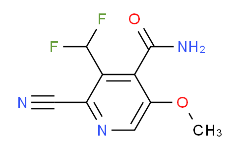 AM90651 | 1805972-24-0 | 2-Cyano-3-(difluoromethyl)-5-methoxypyridine-4-carboxamide