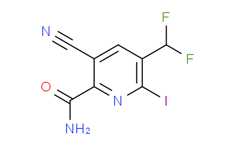 AM90654 | 1807100-40-8 | 3-Cyano-5-(difluoromethyl)-6-iodopyridine-2-carboxamide