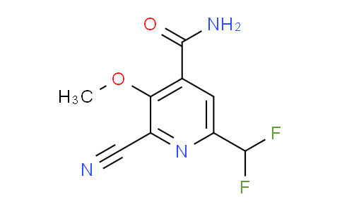 AM90664 | 1806008-17-2 | 2-Cyano-6-(difluoromethyl)-3-methoxypyridine-4-carboxamide