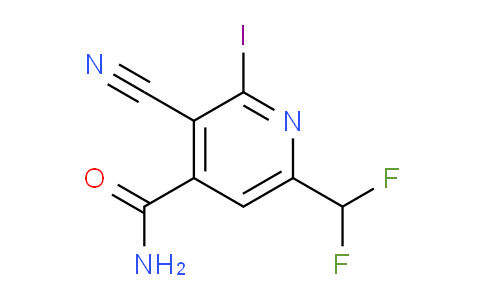 AM90666 | 1805285-80-6 | 3-Cyano-6-(difluoromethyl)-2-iodopyridine-4-carboxamide