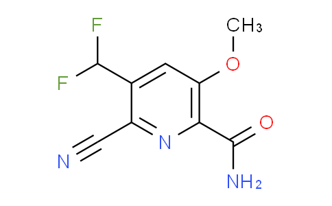 AM90668 | 1804732-78-2 | 2-Cyano-3-(difluoromethyl)-5-methoxypyridine-6-carboxamide