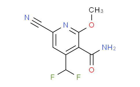 AM90672 | 1805972-27-3 | 6-Cyano-4-(difluoromethyl)-2-methoxypyridine-3-carboxamide