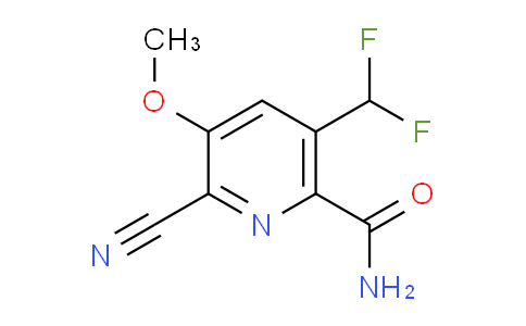 AM90673 | 1805429-41-7 | 2-Cyano-5-(difluoromethyl)-3-methoxypyridine-6-carboxamide