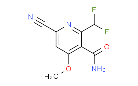 AM90676 | 1805183-14-5 | 6-Cyano-2-(difluoromethyl)-4-methoxypyridine-3-carboxamide