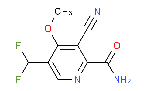 AM90685 | 1805423-84-0 | 3-Cyano-5-(difluoromethyl)-4-methoxypyridine-2-carboxamide