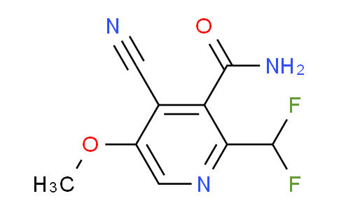 AM90691 | 1805291-20-6 | 4-Cyano-2-(difluoromethyl)-5-methoxypyridine-3-carboxamide