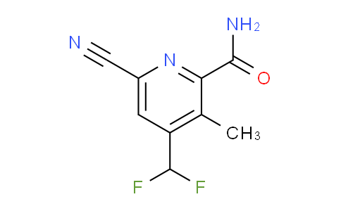 AM90710 | 1805186-94-0 | 6-Cyano-4-(difluoromethyl)-3-methylpyridine-2-carboxamide