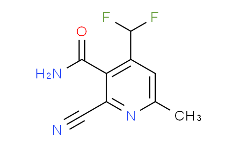 AM90712 | 1805973-38-9 | 2-Cyano-4-(difluoromethyl)-6-methylpyridine-3-carboxamide