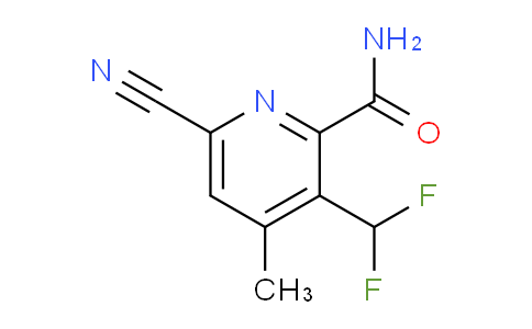 AM90713 | 1805287-98-2 | 6-Cyano-3-(difluoromethyl)-4-methylpyridine-2-carboxamide