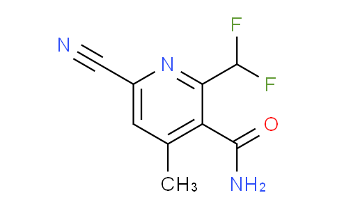 AM90716 | 1805032-80-7 | 6-Cyano-2-(difluoromethyl)-4-methylpyridine-3-carboxamide