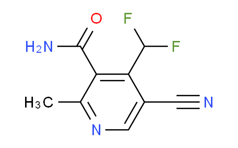 5-Cyano-4-(difluoromethyl)-2-methylpyridine-3-carboxamide