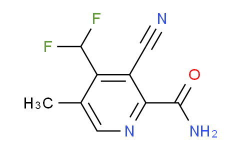 AM90731 | 1805428-17-4 | 3-Cyano-4-(difluoromethyl)-5-methylpyridine-2-carboxamide