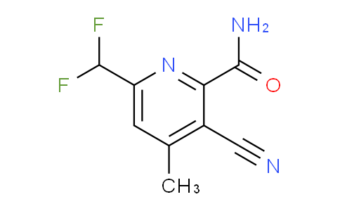 AM90739 | 1806849-35-3 | 3-Cyano-6-(difluoromethyl)-4-methylpyridine-2-carboxamide