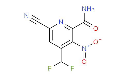 AM90747 | 1805186-19-9 | 6-Cyano-4-(difluoromethyl)-3-nitropyridine-2-carboxamide
