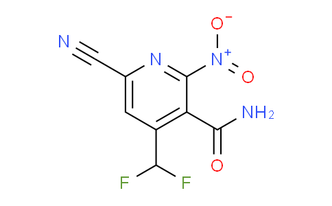AM90748 | 1805474-37-6 | 6-Cyano-4-(difluoromethyl)-2-nitropyridine-3-carboxamide