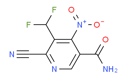 AM90749 | 1805474-14-9 | 2-Cyano-3-(difluoromethyl)-4-nitropyridine-5-carboxamide