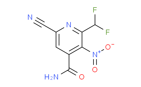 AM90754 | 1806956-86-4 | 6-Cyano-2-(difluoromethyl)-3-nitropyridine-4-carboxamide