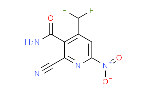AM90759 | 1805291-19-3 | 2-Cyano-4-(difluoromethyl)-6-nitropyridine-3-carboxamide