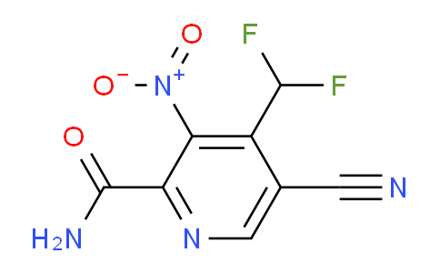 AM90760 | 1804696-61-4 | 5-Cyano-4-(difluoromethyl)-3-nitropyridine-2-carboxamide