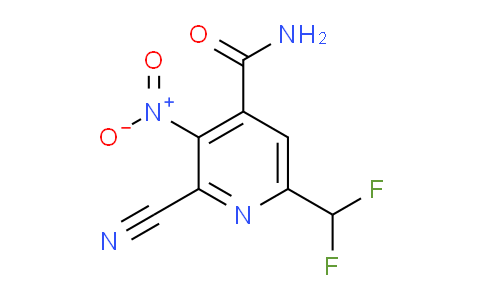 AM90763 | 1806008-66-1 | 2-Cyano-6-(difluoromethyl)-3-nitropyridine-4-carboxamide