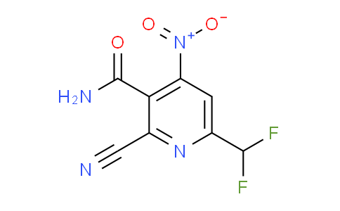 AM90764 | 1805034-39-2 | 2-Cyano-6-(difluoromethyl)-4-nitropyridine-3-carboxamide