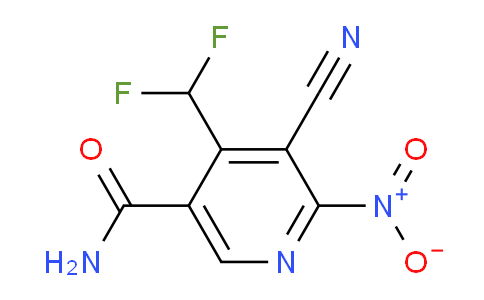 AM90769 | 1807068-53-6 | 3-Cyano-4-(difluoromethyl)-2-nitropyridine-5-carboxamide