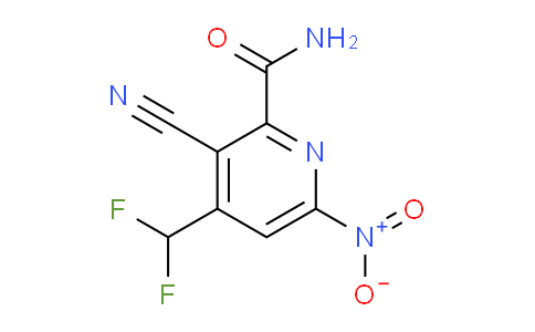 AM90771 | 1805284-45-0 | 3-Cyano-4-(difluoromethyl)-6-nitropyridine-2-carboxamide