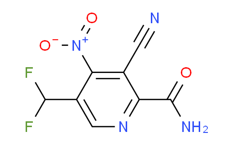 AM90775 | 1805980-91-9 | 3-Cyano-5-(difluoromethyl)-4-nitropyridine-2-carboxamide
