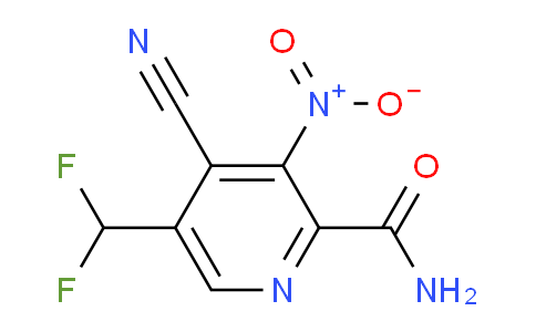 AM90777 | 1805034-64-3 | 4-Cyano-5-(difluoromethyl)-3-nitropyridine-2-carboxamide