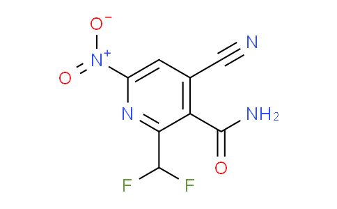 AM90779 | 1805980-96-4 | 4-Cyano-2-(difluoromethyl)-6-nitropyridine-3-carboxamide