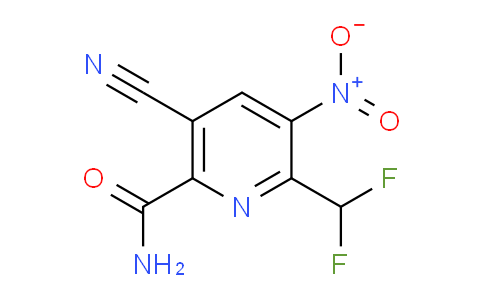 AM90781 | 1806956-94-4 | 5-Cyano-2-(difluoromethyl)-3-nitropyridine-6-carboxamide