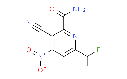 AM90783 | 1806008-79-6 | 3-Cyano-6-(difluoromethyl)-4-nitropyridine-2-carboxamide