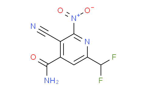 AM90786 | 1806852-32-3 | 3-Cyano-6-(difluoromethyl)-2-nitropyridine-4-carboxamide