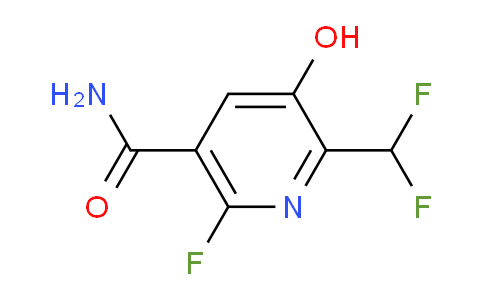 AM90796 | 1805584-29-5 | 2-(Difluoromethyl)-6-fluoro-3-hydroxypyridine-5-carboxamide