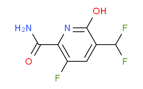 AM90805 | 1807137-39-8 | 3-(Difluoromethyl)-5-fluoro-2-hydroxypyridine-6-carboxamide