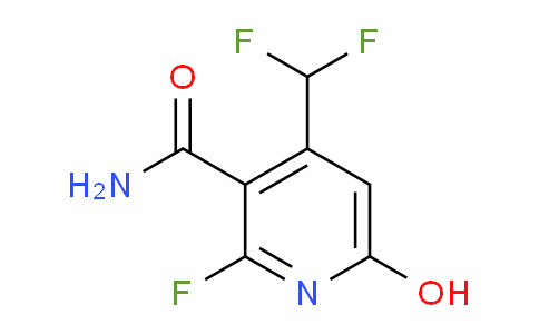 4-(Difluoromethyl)-2-fluoro-6-hydroxypyridine-3-carboxamide