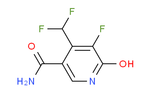 4-(Difluoromethyl)-3-fluoro-2-hydroxypyridine-5-carboxamide