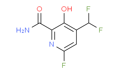 4-(Difluoromethyl)-6-fluoro-3-hydroxypyridine-2-carboxamide