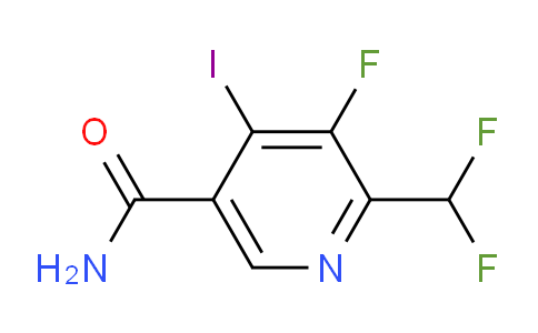 AM90820 | 1805291-31-9 | 2-(Difluoromethyl)-3-fluoro-4-iodopyridine-5-carboxamide