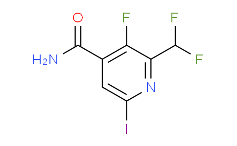 AM90823 | 1806926-60-2 | 2-(Difluoromethyl)-3-fluoro-6-iodopyridine-4-carboxamide