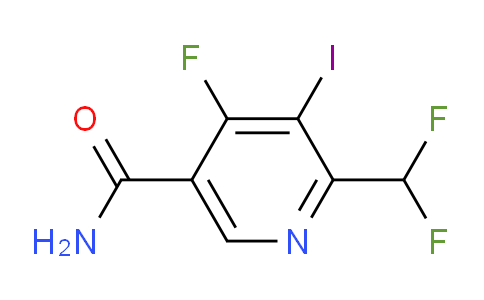 AM90826 | 1804707-97-8 | 2-(Difluoromethyl)-4-fluoro-3-iodopyridine-5-carboxamide
