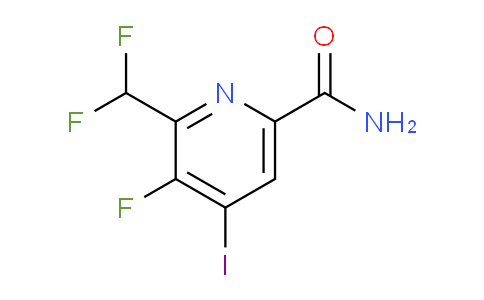 AM90827 | 1806878-59-0 | 2-(Difluoromethyl)-3-fluoro-4-iodopyridine-6-carboxamide