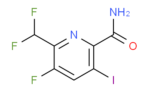 AM90829 | 1807094-60-5 | 2-(Difluoromethyl)-3-fluoro-5-iodopyridine-6-carboxamide