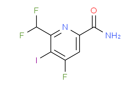 AM90831 | 1805047-24-8 | 2-(Difluoromethyl)-4-fluoro-3-iodopyridine-6-carboxamide