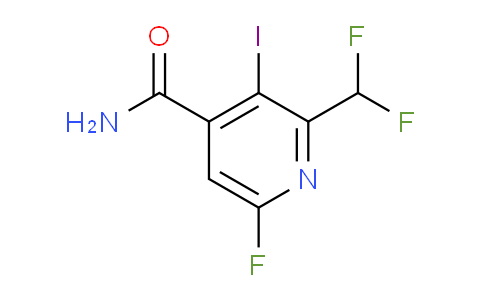 AM90832 | 1805462-04-7 | 2-(Difluoromethyl)-6-fluoro-3-iodopyridine-4-carboxamide