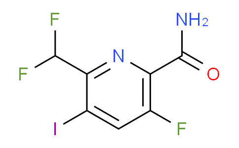 AM90835 | 1804707-98-9 | 2-(Difluoromethyl)-5-fluoro-3-iodopyridine-6-carboxamide