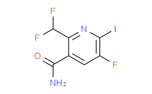AM90837 | 1804707-99-0 | 2-(Difluoromethyl)-5-fluoro-6-iodopyridine-3-carboxamide