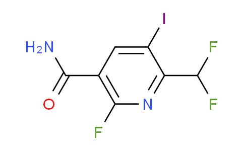 AM90839 | 1805047-30-6 | 2-(Difluoromethyl)-6-fluoro-3-iodopyridine-5-carboxamide