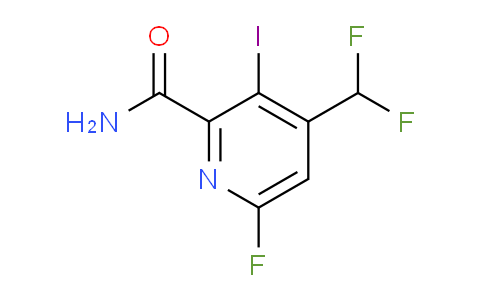 4-(Difluoromethyl)-6-fluoro-3-iodopyridine-2-carboxamide